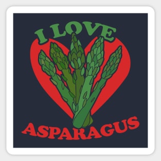 I love Asparagus Sticker